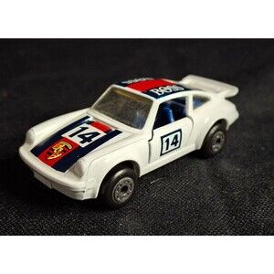 Matchbox Porsche 911 Turbo White BOSS 1978 Superfast 1:64 Scale Diecast  car #14